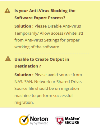 Secure NSF Merge Tool