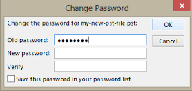 Unlock Outlook PST File