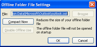 Outlook 2003 File Location