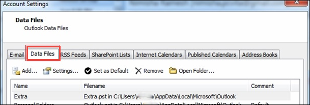 4: Split Large PST File in Outlook 2010