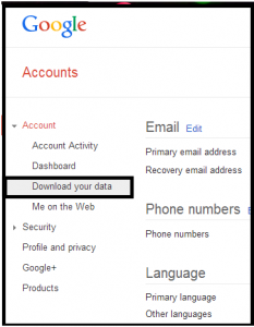 Import Google Takeout to Gmail