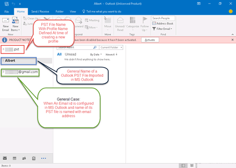 two email accounts in outlook 2010