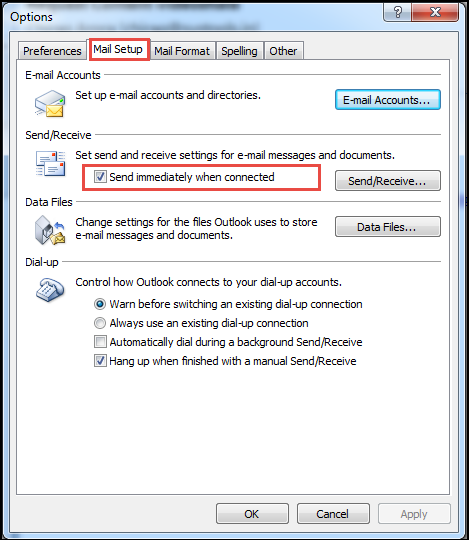 5: Fix Outlook OST Synchronization Issue