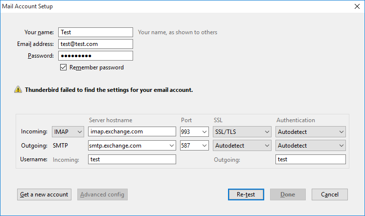 Can Thunderbird Connect To Exchange Can Thunderbird Connect To Exchange