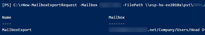Transfer Exchange Mailbox to PST