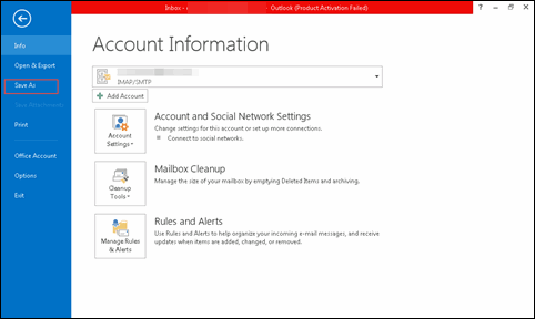 how to save outlook emails as pdf