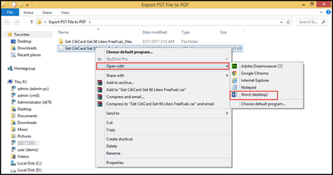how to save outlook emails as pdf