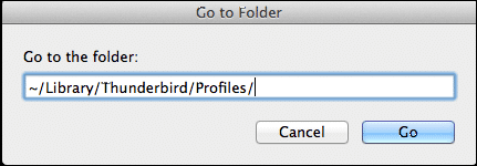 Thunderbird Profile Folder Directory Path In Mac / Windows / Linu
