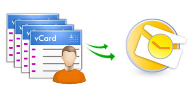 How to Open vCard in Outlook