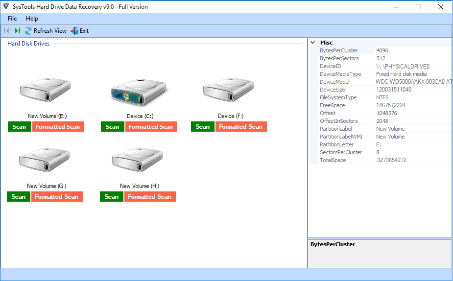 format external hard drive windows software