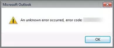 Microsoft Outlook Error Code 0x80004001