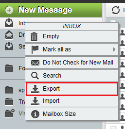 Convert Horde Email to Outlook