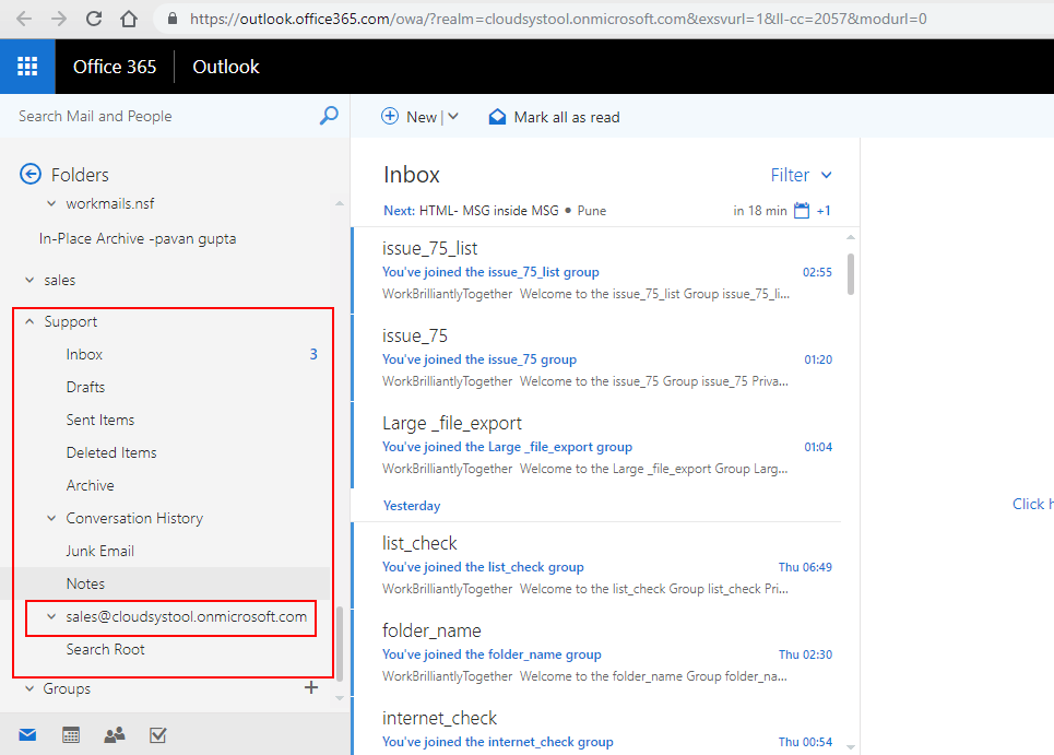 how to send mail merge from shared mailbox