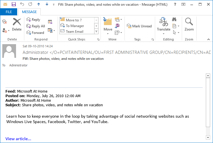 How to View Outlook Mail in Browser