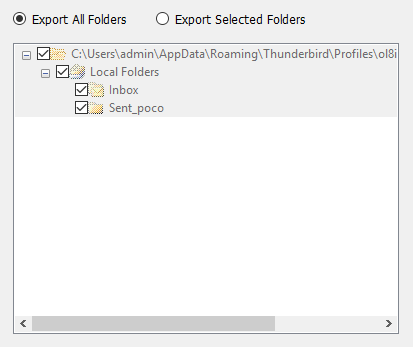 export options