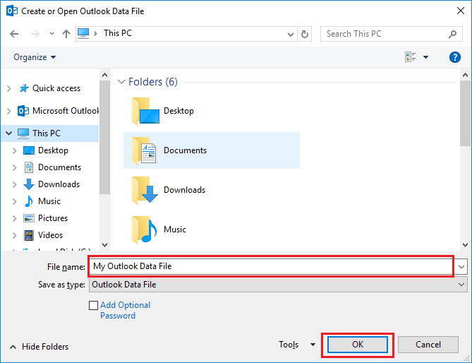 how to merge multiple pst files into one