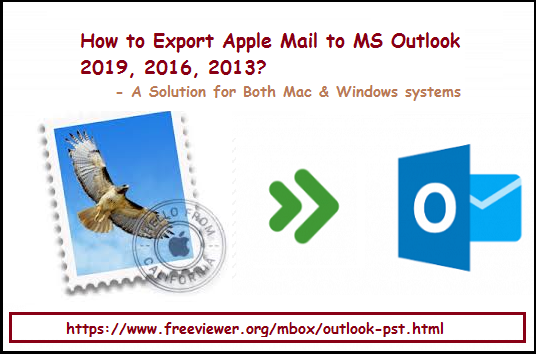 export apple mail to outlook 2019