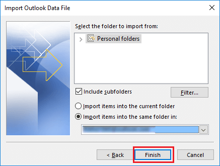 how to merge multiple pst files into one