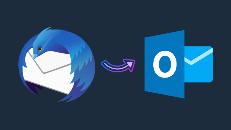 outlook import Thunderbird local folders