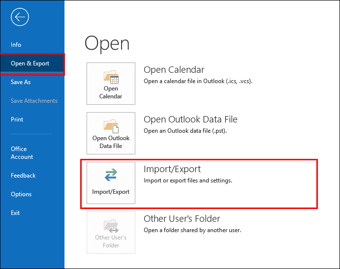 export contacts from pst file