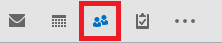 Outlook duplicate contacts removal step 1