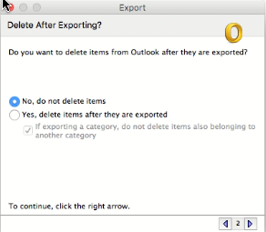 export features