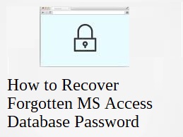 recover forgotten password