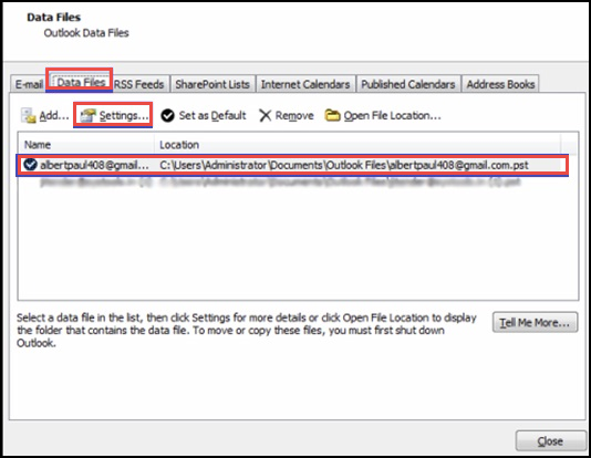 remove forgotten password from pst file outlook 2016