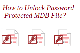 unlock password protected mdb file