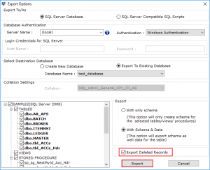 How to Recover Deleted Data From Table in SQL Server 2017, 2016, 2014