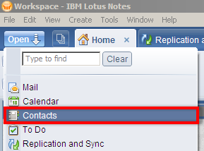 importing contacts from Lotus Notes to Outlook