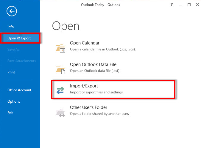 how to import contacts into outlook email