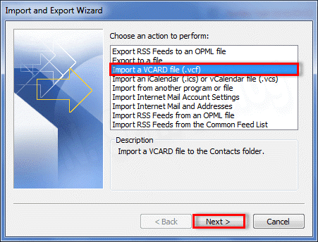 Error Message When Trying to Import CSV to Outlook