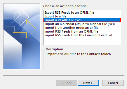import VCF file