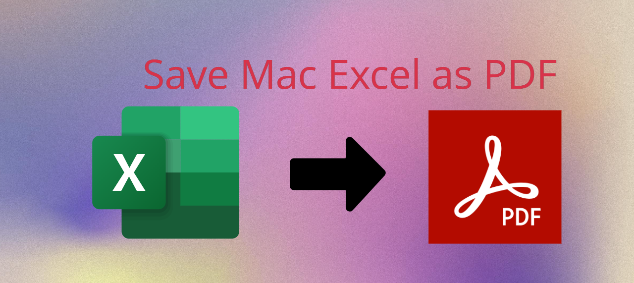 save mac excel as pdf