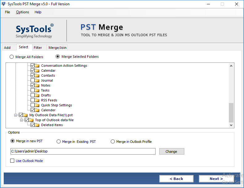 Merge Multiple Archive PST Files