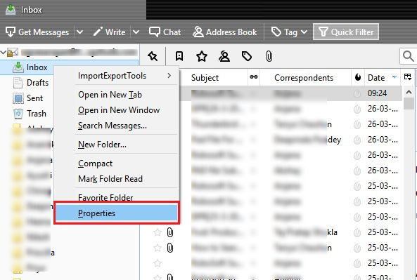 thunderbird attachments not opening
