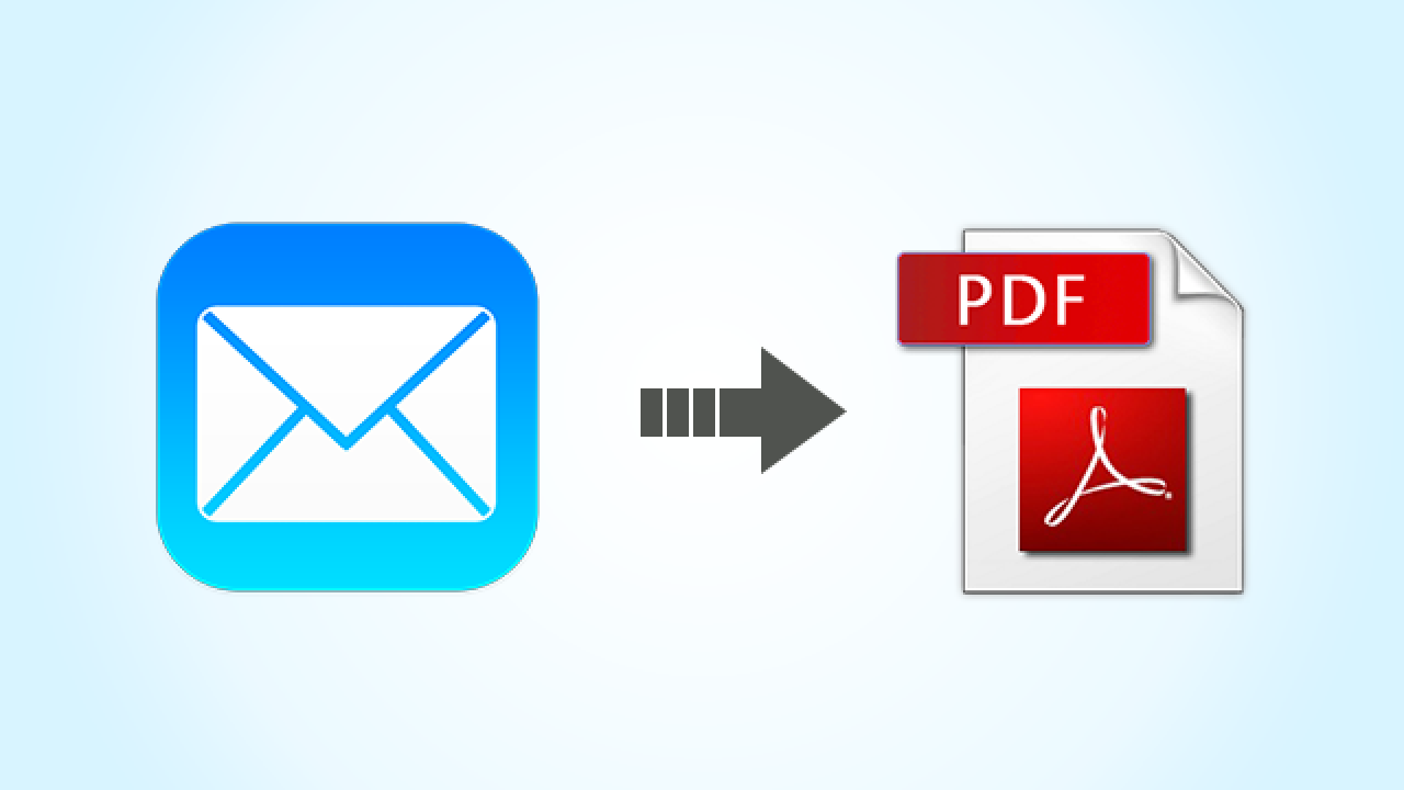 save mac mail to pdf