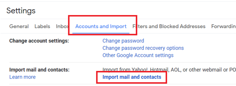 transfer hotmail to gmail