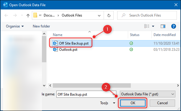 abrir pst sin outlook