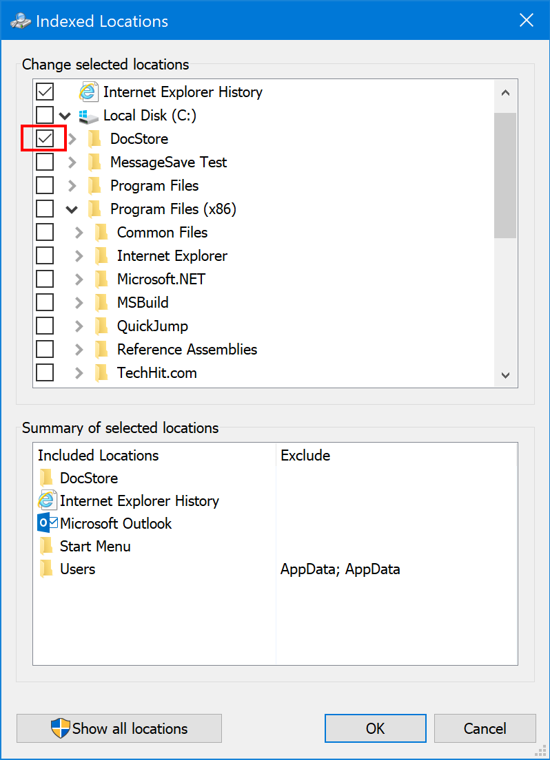 Search data inside msg file outlook