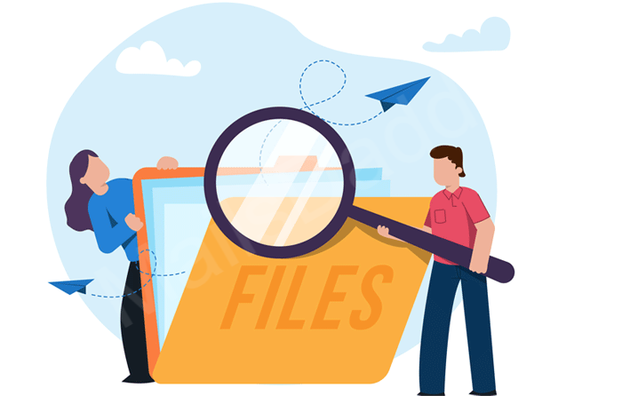 advanced search eml file