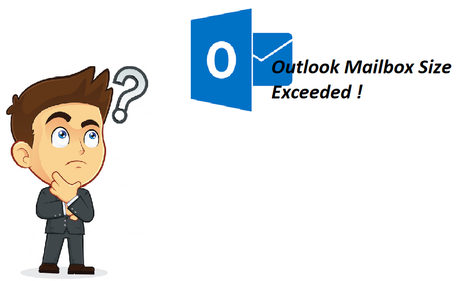 Outlook mailbox size exceeded