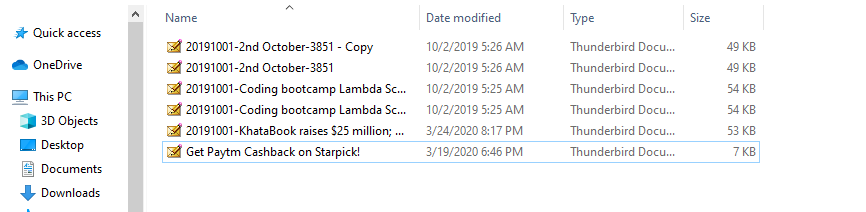 How to extract emails from MBOX file