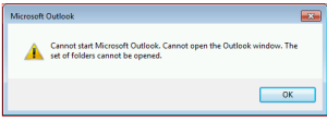 in outlook 2013