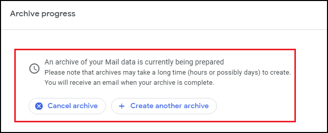 Download Gmail Data to Computer Completed