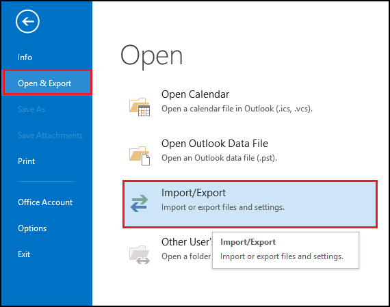 Migrate Google calendar to Outlook