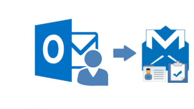 export Outlook contacts to Gmail