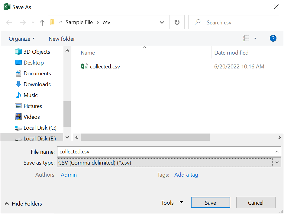 excel to contacts converter