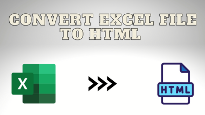 Convert Excel file to HTML